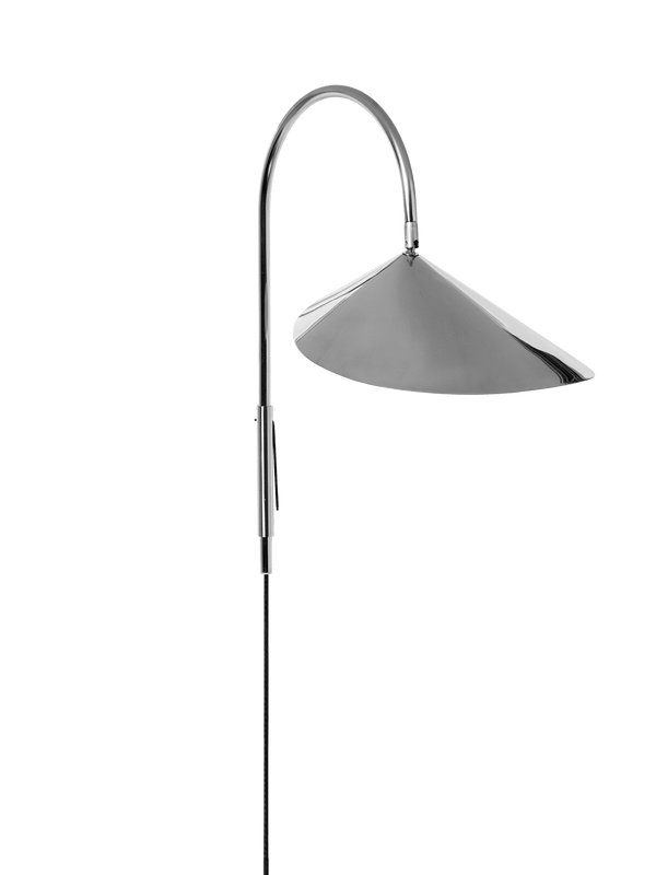 ferm LIVING Arum Swivel Wall Lamp – Stainless Steel