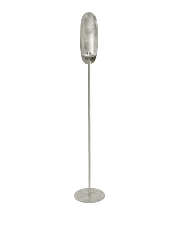 ferm LIVING Agapé Floor Candle Holder – Aluminium