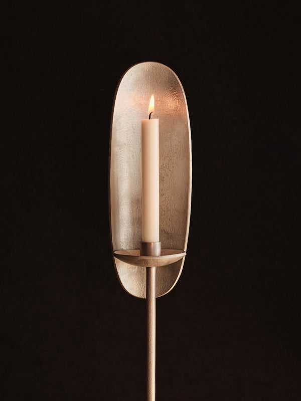 ferm LIVING Agapé Floor Candle Holder – Aluminium