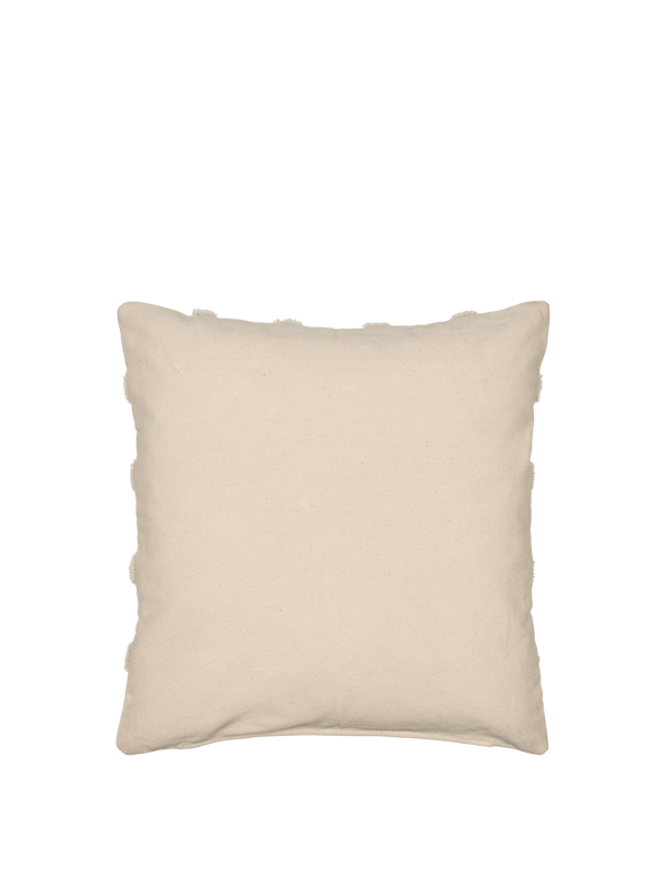 ferm LIVING Norte Grid Cushion – Off-white