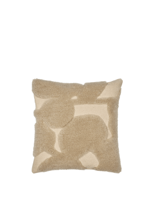 ferm LIVING Cilla Tufted Cushion – Off-white / Parchment