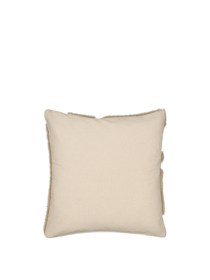 ferm LIVING Cilla Tufted Cushion – Off-white / Parchment