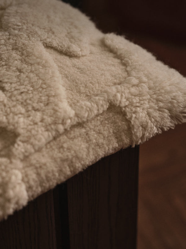 ferm LIVING Rime Tufted Cushion – Off-white