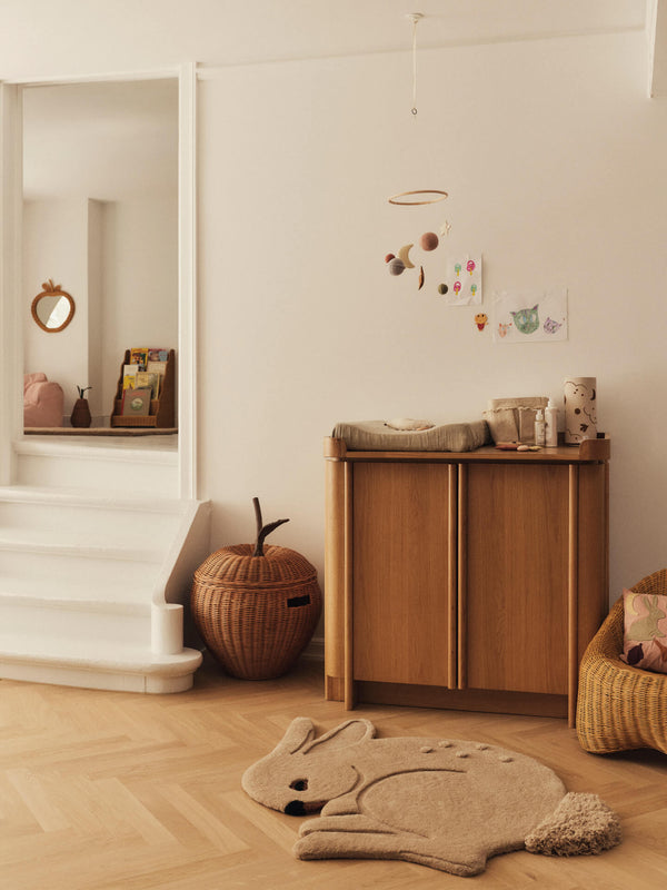ferm LIVING Rabbit Tufted Rug – Cashmere