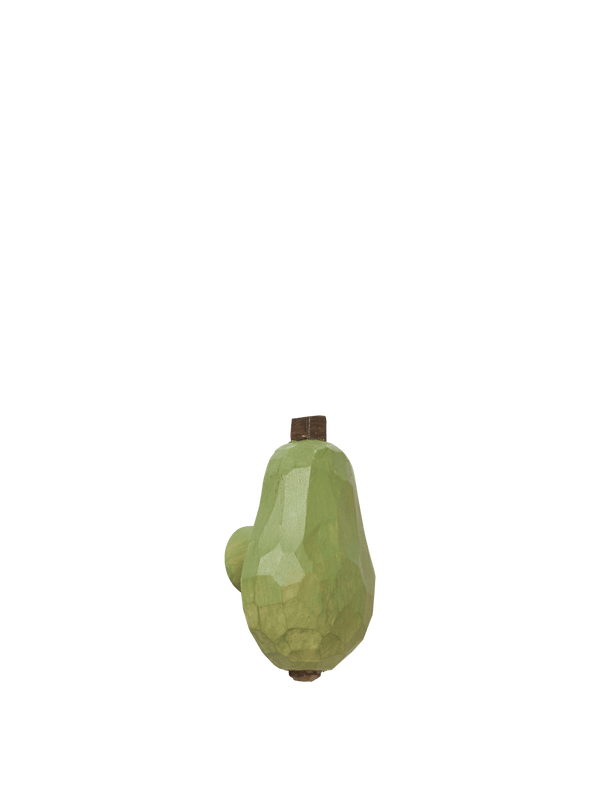 ferm LIVING Pear Hand-carved Hook – Mistletoe