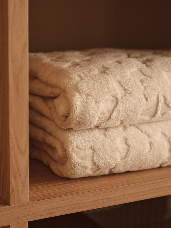 ferm LIVING Cilla Bath Towel – Off-white
