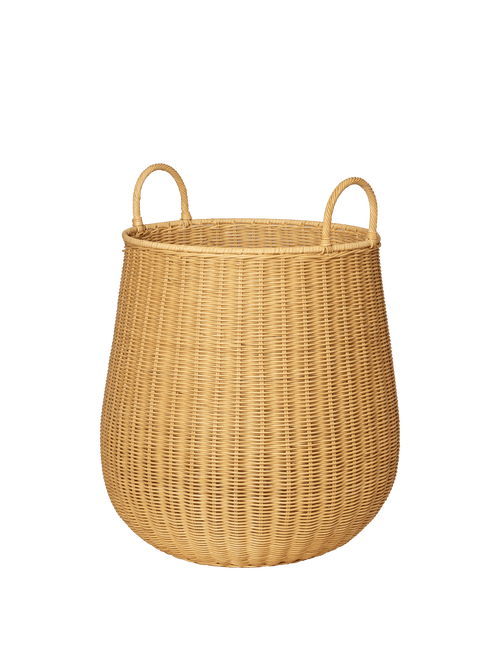 ferm LIVING Braided Laundry Basket Medium – Natural