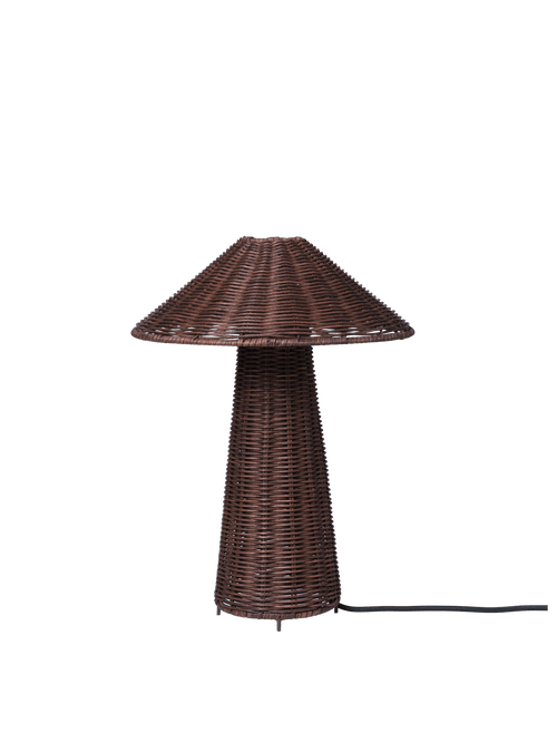 ferm LIVING Dou Table Lamp – Dark Brown
