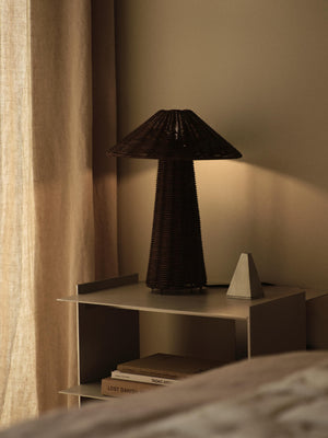 ferm LIVING Dou Table Lamp – Dark Brown