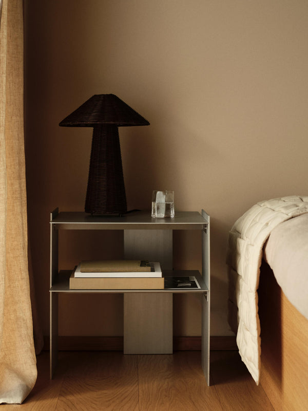 ferm LIVING Dou Table Lamp – Dark Brown