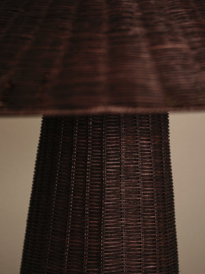 ferm LIVING Dou Table Lamp – Dark Brown