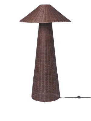 ferm LIVING Dou Floor Lamp – Dark Brown