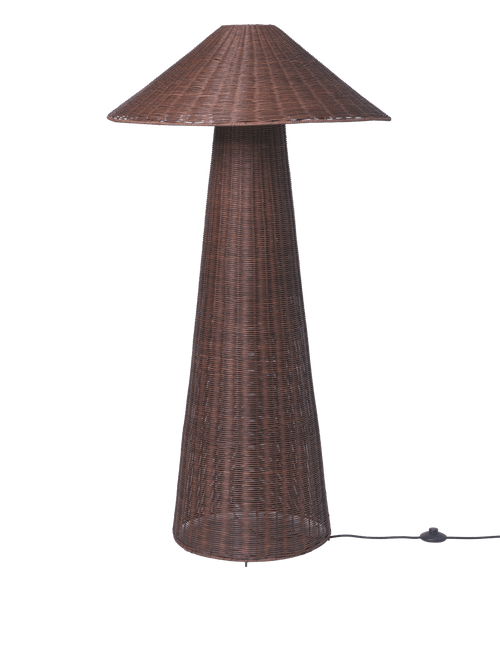 ferm LIVING Dou Floor Lamp – Dark Brown