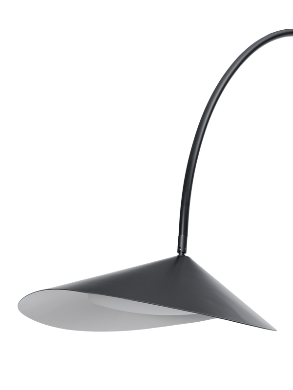 ferm LIVING Arum Arched Floor Lamp – Black