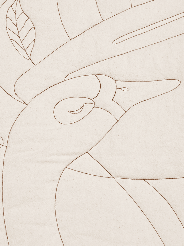 ferm LIVING Swan Baby Playmat