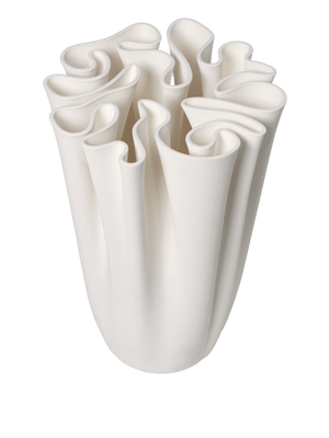 ferm LIVING Dedali Floor Vase H50 cm – Off-white