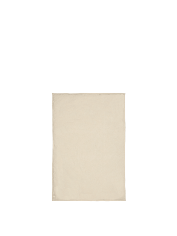 ferm LIVING Lunden Blanket – Off-white / Dark Chocolate