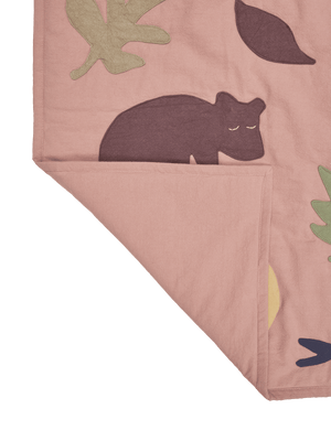 ferm LIVING Lunden Blanket – Rose / Multi