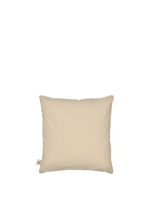 ferm LIVING Lunden Cushion – Off-white / Dark Chocolate