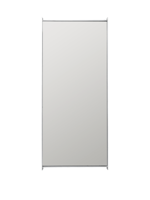ferm LIVING Lager Mirror Narrow – Aluminium