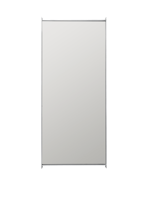ferm LIVING Lager Mirror Narrow – Aluminium