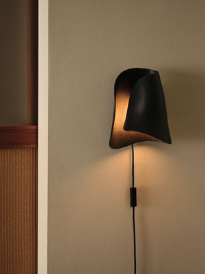ferm LIVING Oyster Wall Sconce – Black
