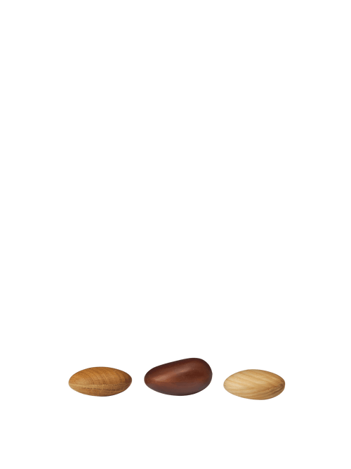 ferm LIVING Pebble Shakers – Set of 3 – Multi