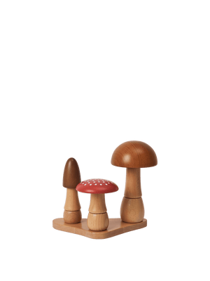 ferm LIVING Mushroom Stacking Blocks – Multi