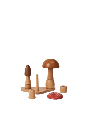 ferm LIVING Mushroom Stacking Blocks – Multi