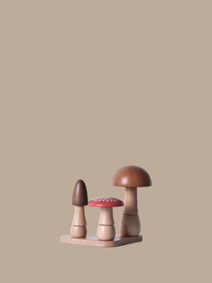 ferm LIVING Mushroom Stacking Blocks – Multi