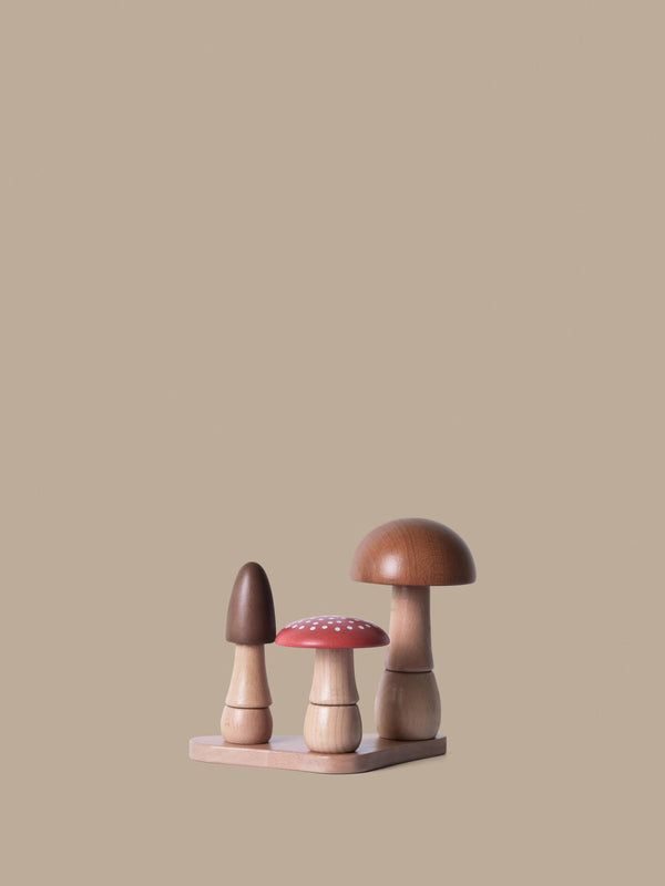 ferm LIVING Mushroom Stacking Blocks – Multi