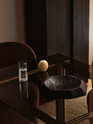 ferm LIVING Koh Centrepiece 35 cm – Dark Brown
