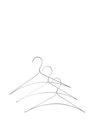 ferm LIVING Bowline Clothes Hanger – Set of 3 – Stainless Steel