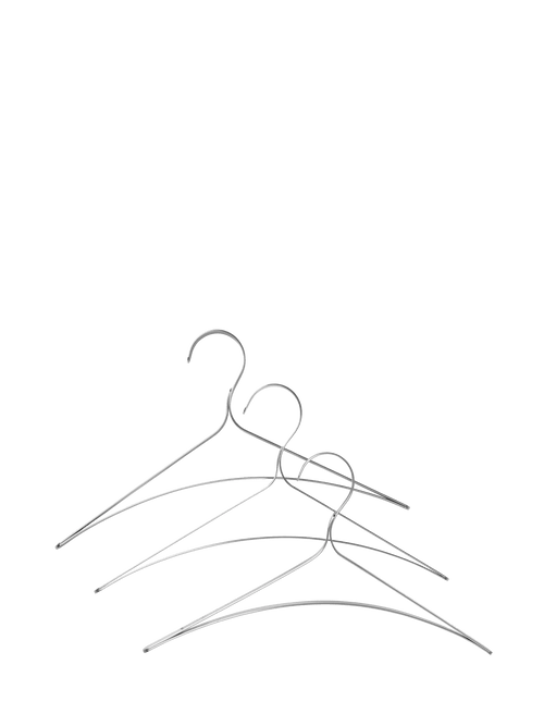 ferm LIVING Bowline Clothes Hanger – Set of 3 – Stainless Steel