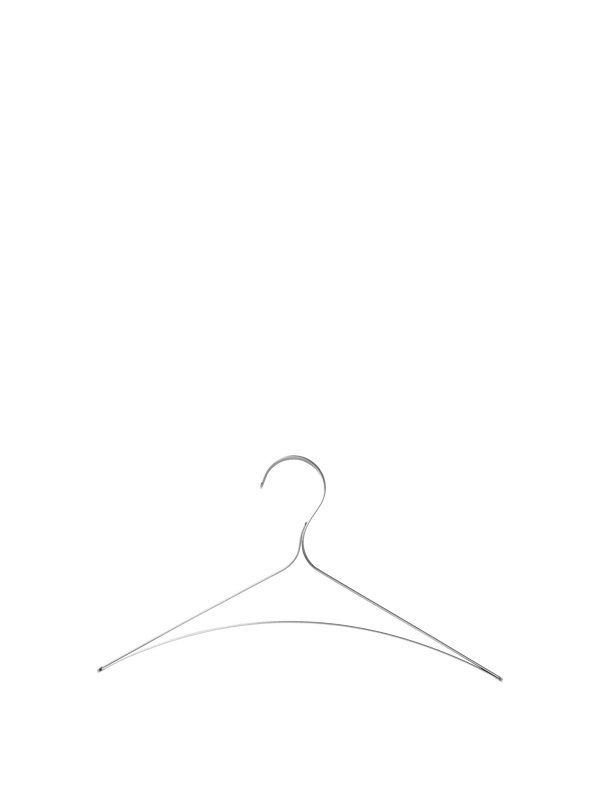 ferm LIVING Bowline Clothes Hanger – Set of 3 – Stainless Steel