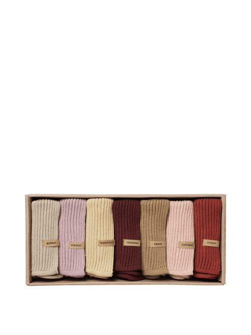 ferm LIVING Day Cloths – Set of 7 – Vivid