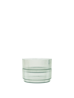 ferm LIVING Ripple Kids Bowls – Set of 2 – Tea Green