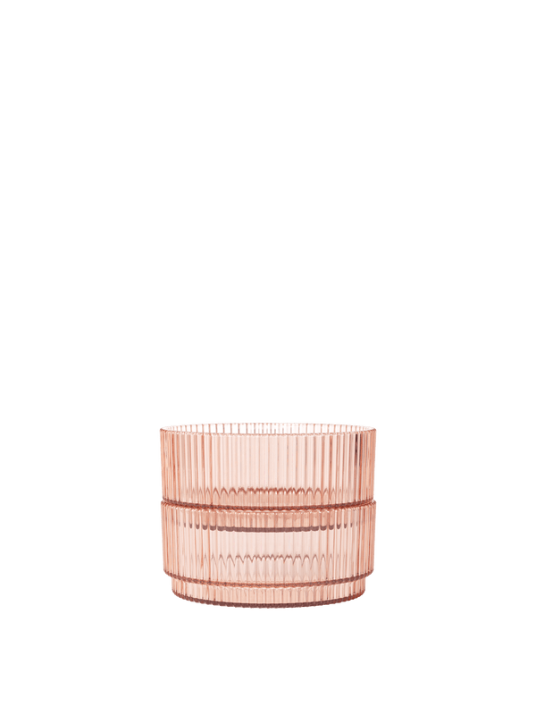 ferm LIVING Ripple Kids Bowls – Set of 2 – Blush