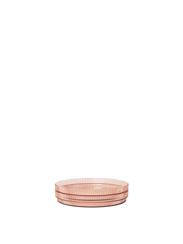 ferm LIVING Ripple Kids Plates – Set of 2 – Blush