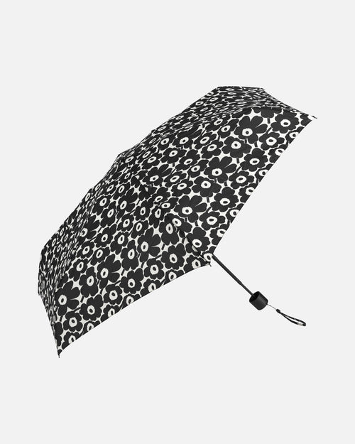 Marimekko Mini Manual Unikko Umbrella White / Black