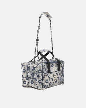 Marimekko Tsufe Unikko Kioski Bag Dark Grey / Off-White