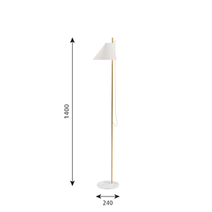 #brass/white