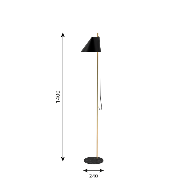 #brass/black