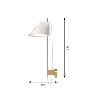 #brass/white