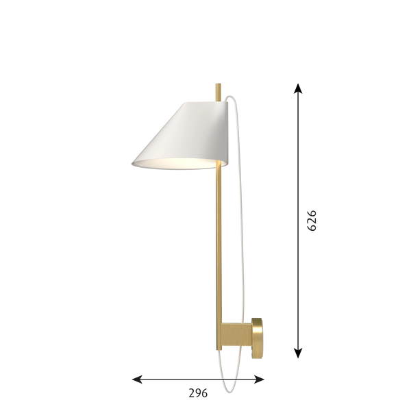 #brass/white