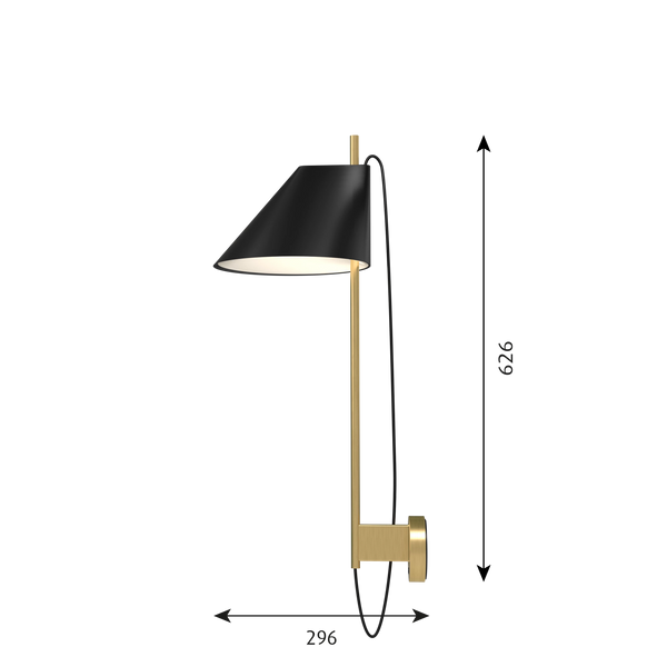 #brass/black