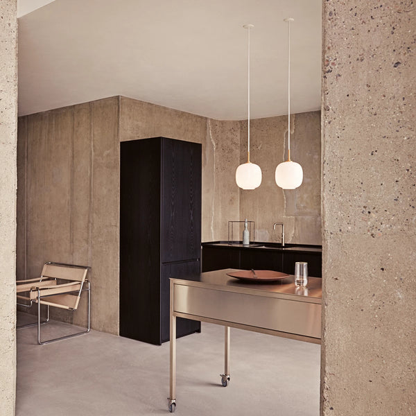 #Brass/glossywhiteopalglass