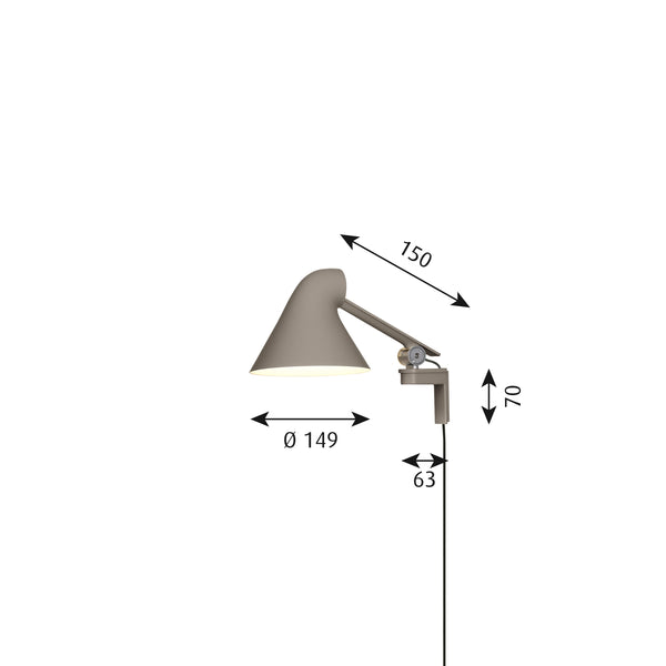 #lightaluminiumgrey#shortarm
