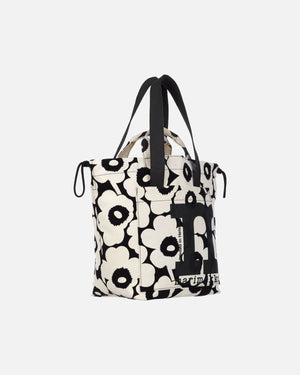Marimekko Mono City Tote Unikko Off-White / Black