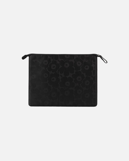 Marimekko Unikko Laptop Sleeve 15" Black / Black